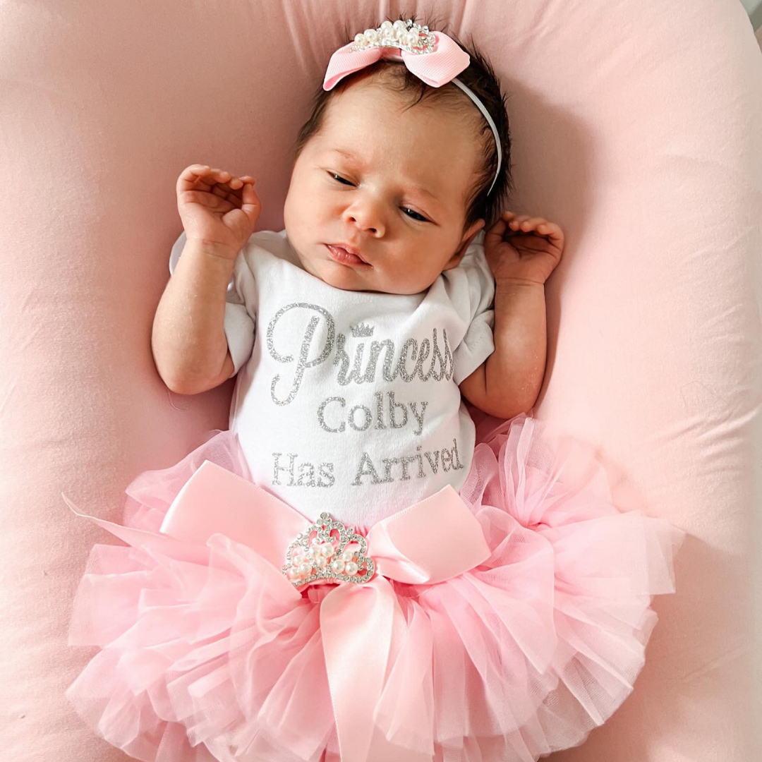 the princess has arrived - pink BabyGdesigns13 the princess has arrived - pink BabyGdesigns13