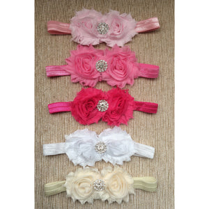 Shabby Baby Headband-PICK YOUR COLOR!