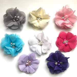 Pearl hair clip-pick your colors