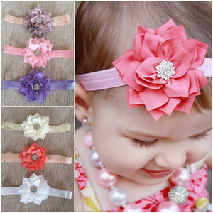 Flower baby headband-pick your color!