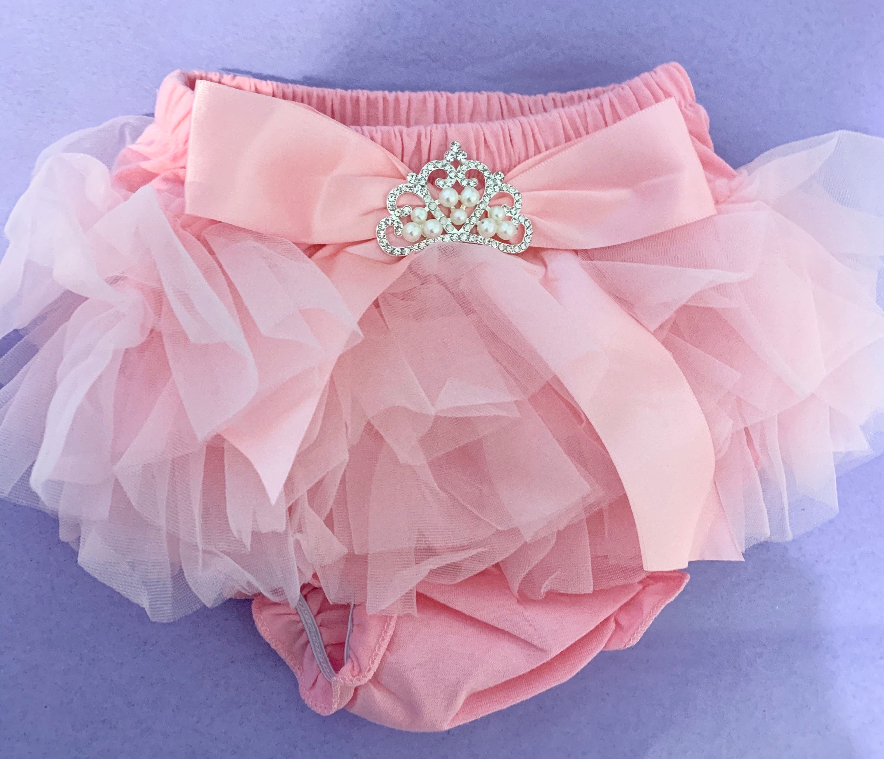 Bloomers with princess crown