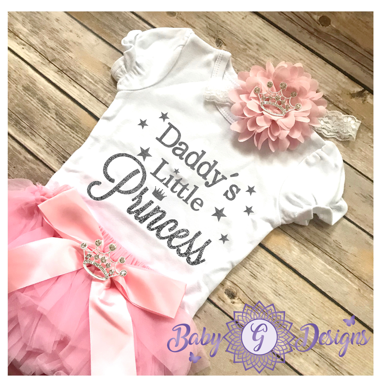 Daddys hot sale princess onesies
