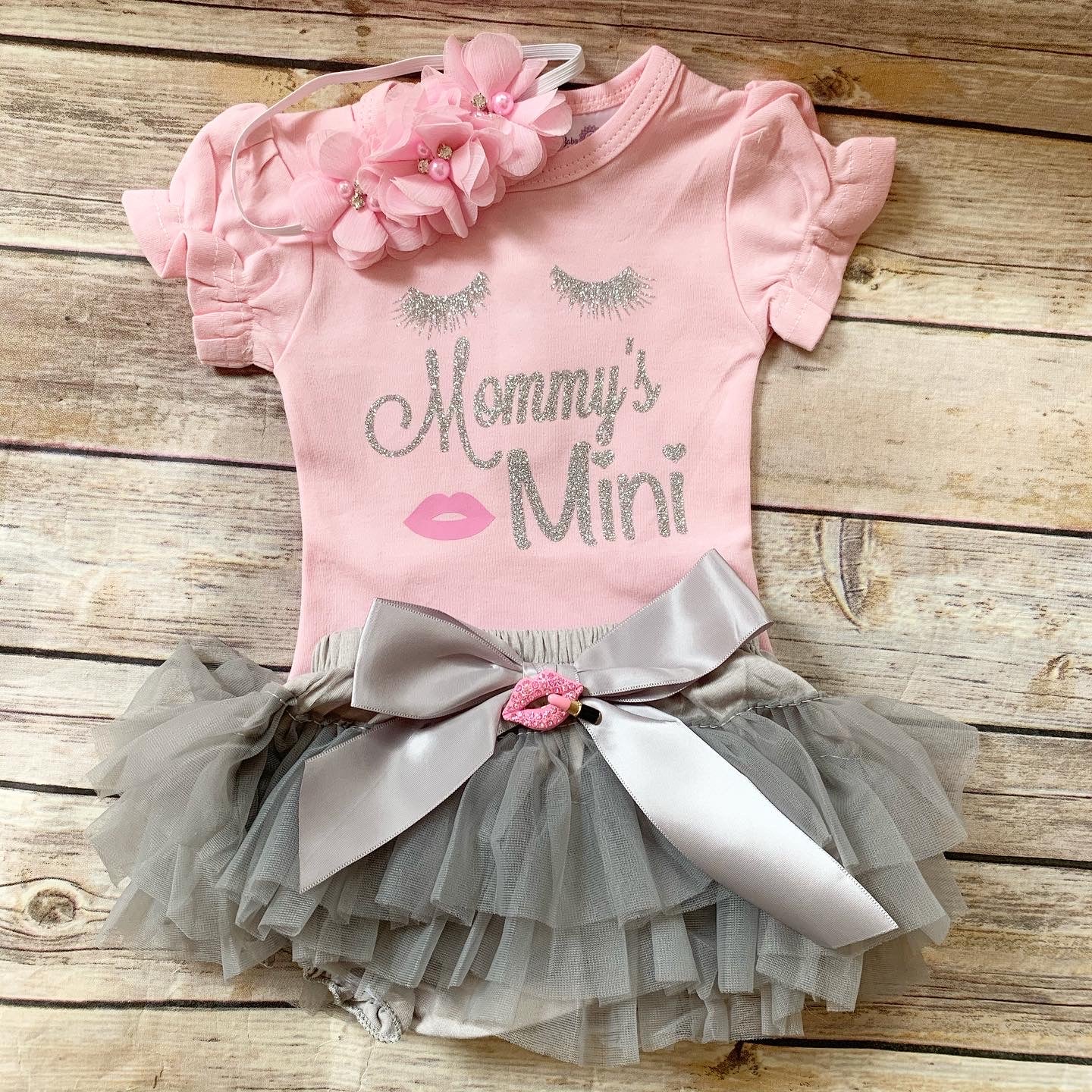 Mommy’s Mini silver-pink/silver