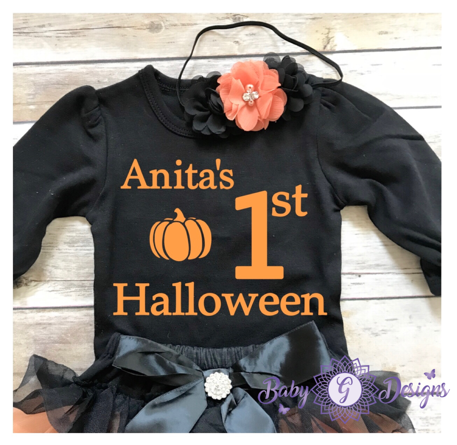 First Halloween Personalized