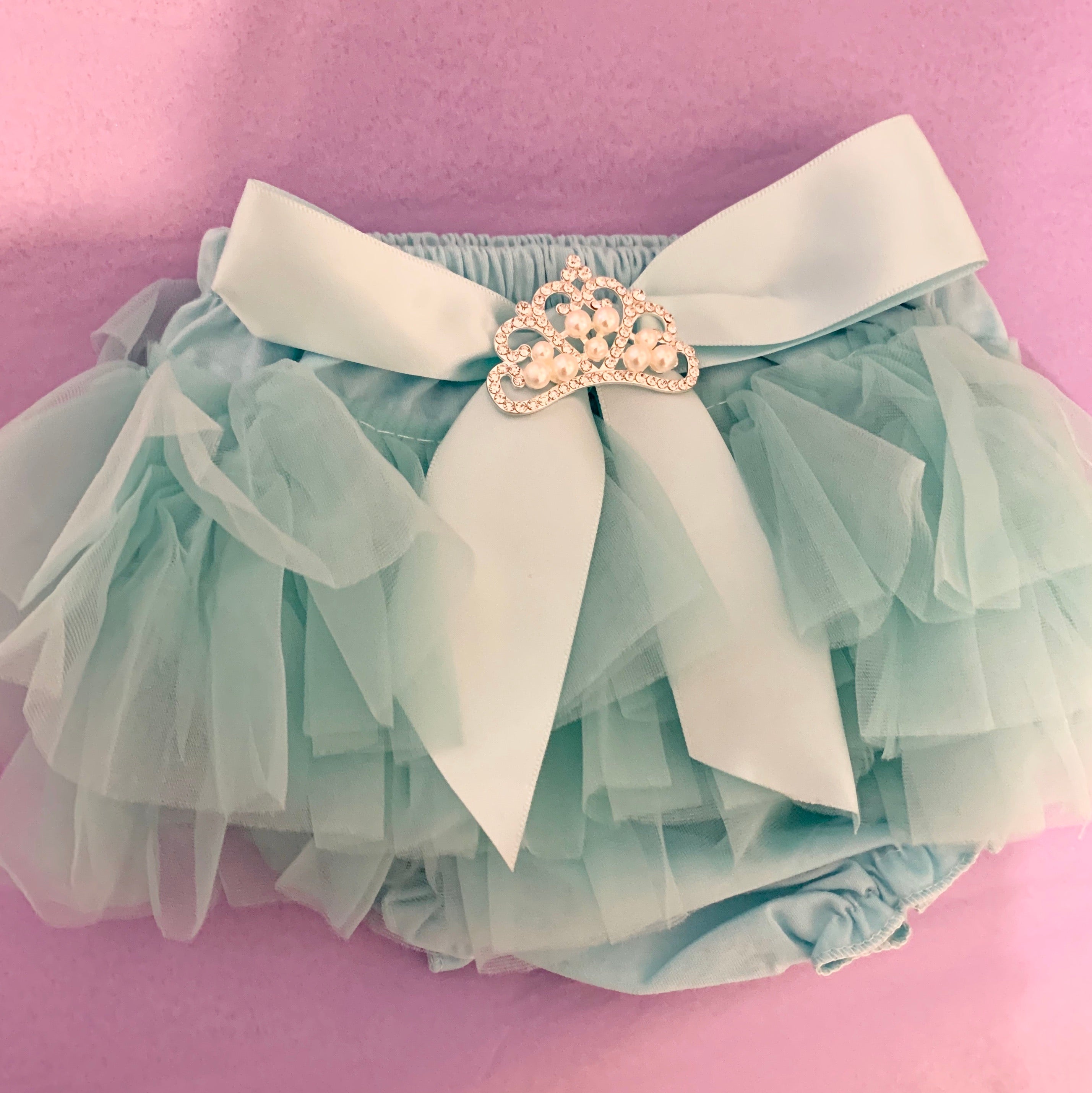 Bloomers with princess crown