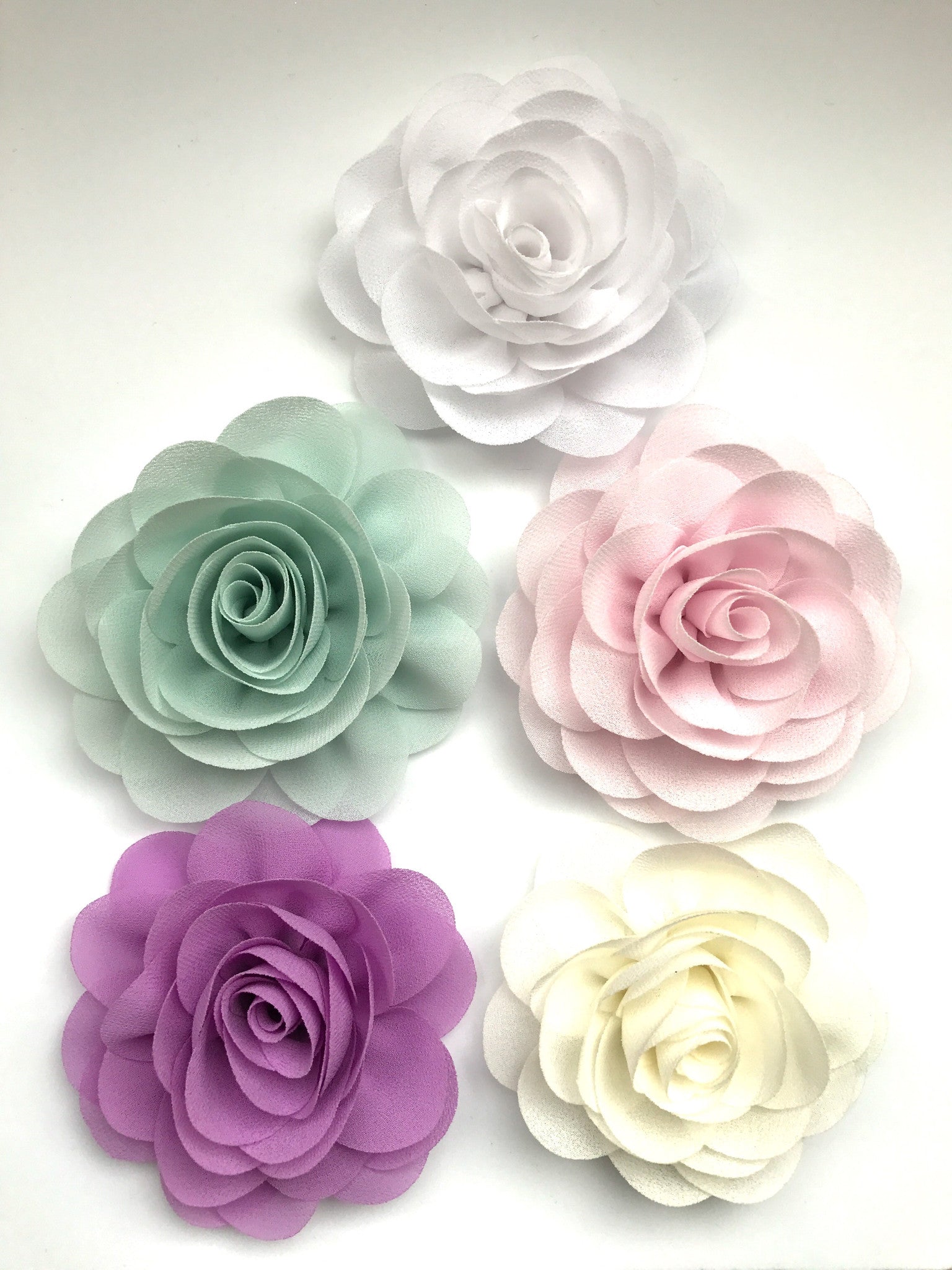 Rose flower headband- pick your color!