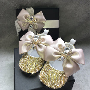 Crystal SHOES-gold