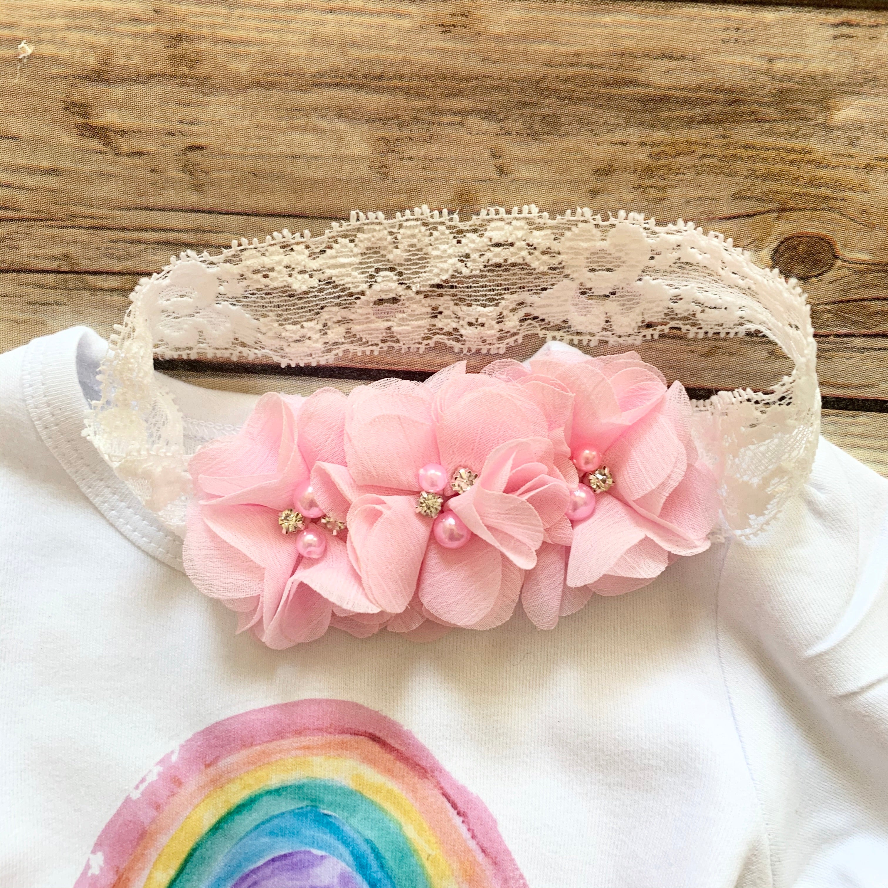 Rainbow baby - pink