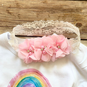 Rainbow baby - pink